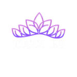 dazzle logo main with white